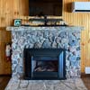 Pine Shore Cottage - Fireplace